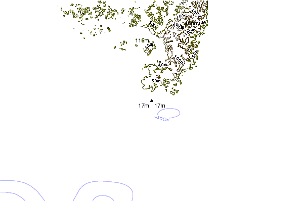 Littoral autour Cape Three Points