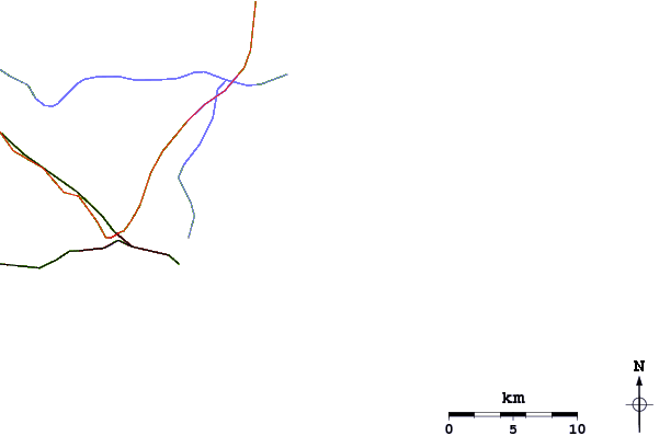 Routes et rivières à proximité Caravelas