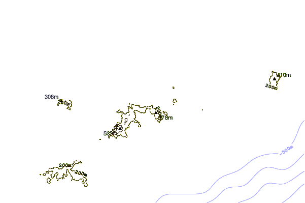 Littoral autour Carot Bay