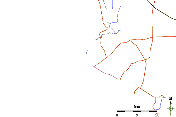 Routes et rivières à proximité Carpenters Rocks