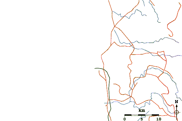 Routes et rivières à proximité Car-rille