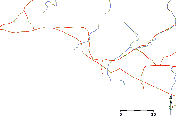 Routes et rivières à proximité Carrizalillo