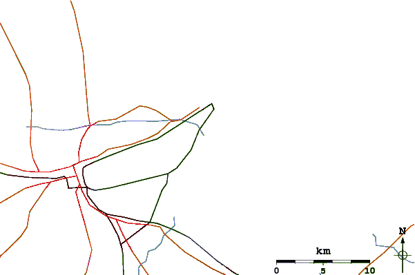 Routes et rivières à proximité Carthage Neptune