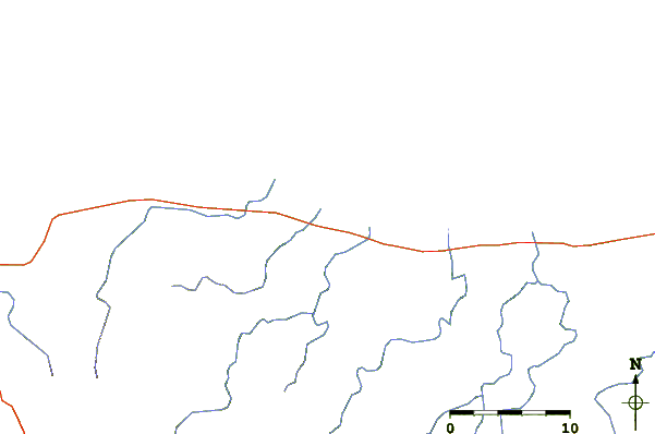 Routes et rivières à proximité Casa Grande