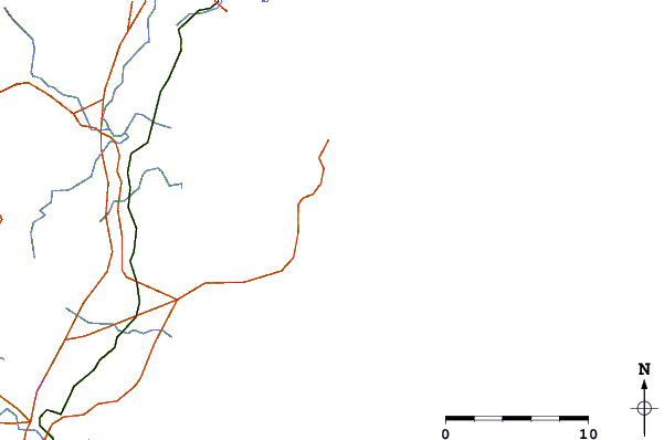 Routes et rivières à proximité Catherine Hill Bay