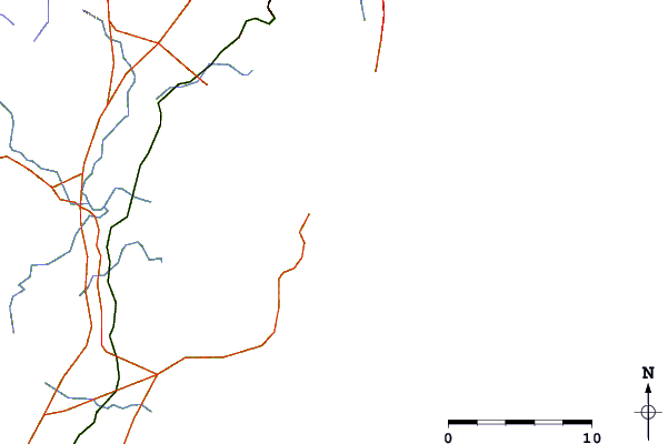 Routes et rivières à proximité Caves Beach