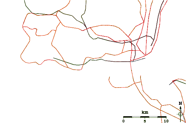 Routes et rivières à proximité Caxias
