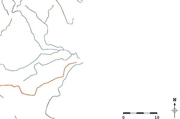 Routes et rivières à proximité Cobra Reef - Cemento