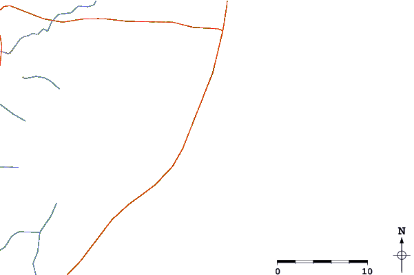 Routes et rivières à proximité Cerro Chato