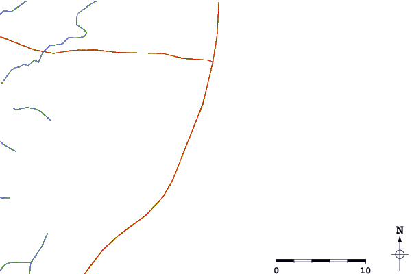 Routes et rivières à proximité Cerro Verde