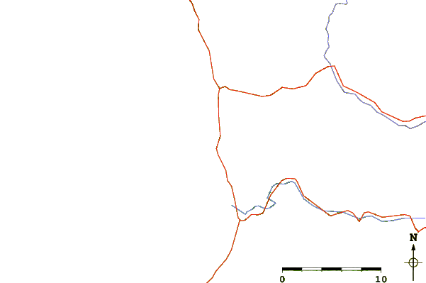 Routes et rivières à proximité Chadbourne Gulch
