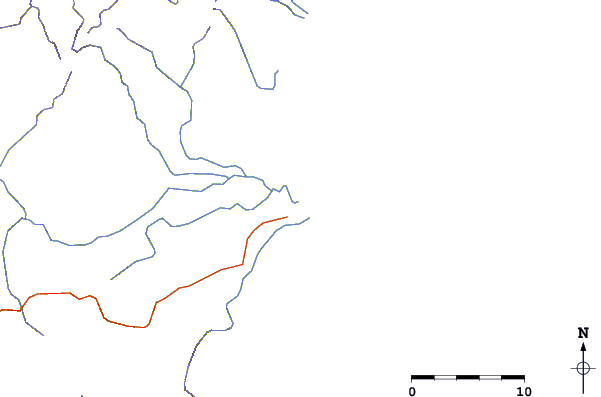 Routes et rivières à proximité Baler - Charlie's Point