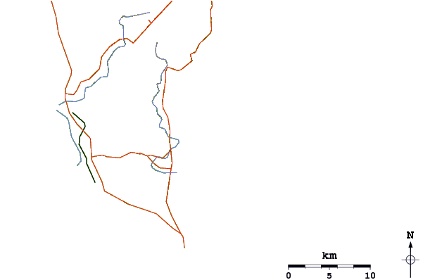 Routes et rivières à proximité Chialoshui