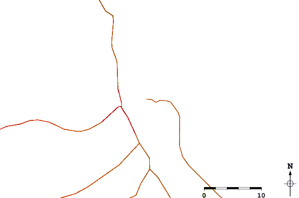 Routes et rivières à proximité Chocks