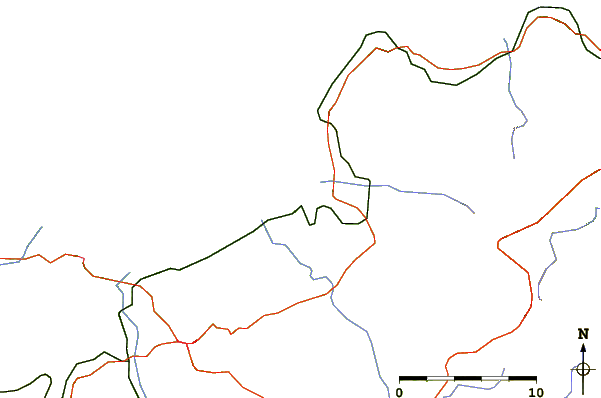 Routes et rivières à proximité Ciammarita
