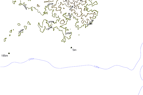 Littoral autour Cipolla Pipeline