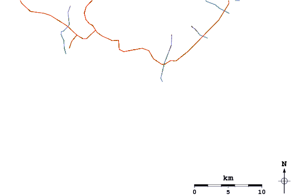 Routes et rivières à proximité Cipolla Pipeline