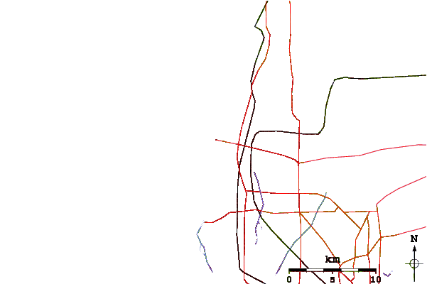 Routes et rivières à proximité Clearwater Pass
