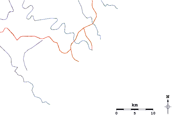 Routes et rivières à proximité CoffeeBayBeach