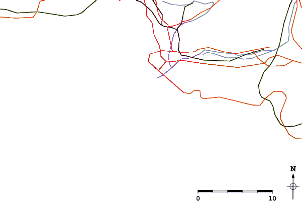 Routes et rivières à proximité Marseille - Colombet