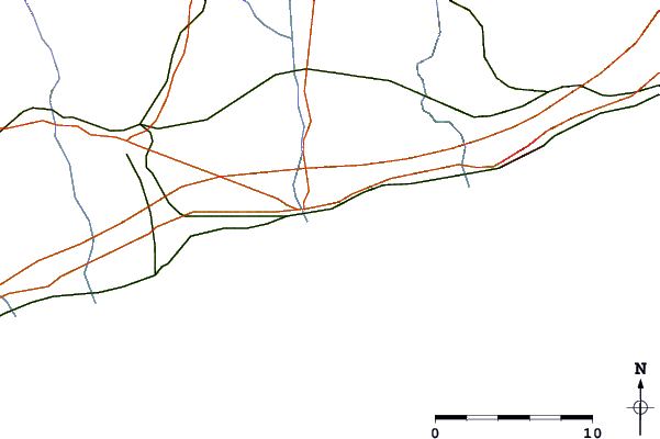 Routes et rivières à proximité Comandancia