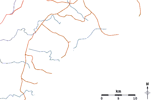 Routes et rivières à proximité Coneeleys Reef