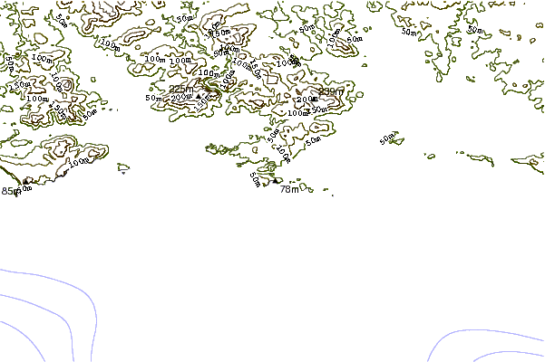 Littoral autour Conspicuous Beach