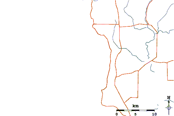Routes et rivières à proximité Conto Springs