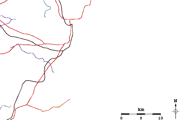 Routes et rivières à proximité Coogee