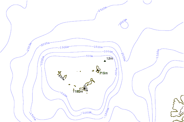 Littoral autour Cook Bay