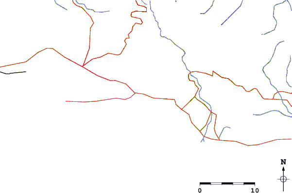Routes et rivières à proximité Copa (Bull Bay)