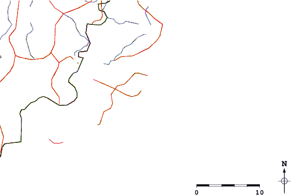 Routes et rivières à proximité Copacobana Point