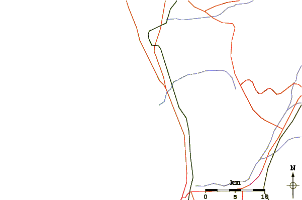 Routes et rivières à proximité Cordeles