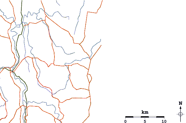 Routes et rivières à proximité Corindi Beach