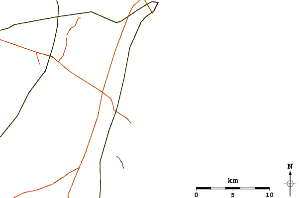 Routes et rivières à proximité Costellos