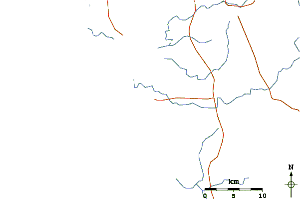 Routes et rivières à proximité Cox's Bazar