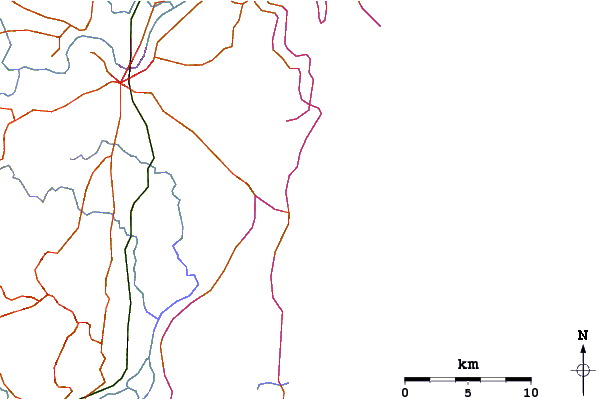 Routes et rivières à proximité Crescent Head