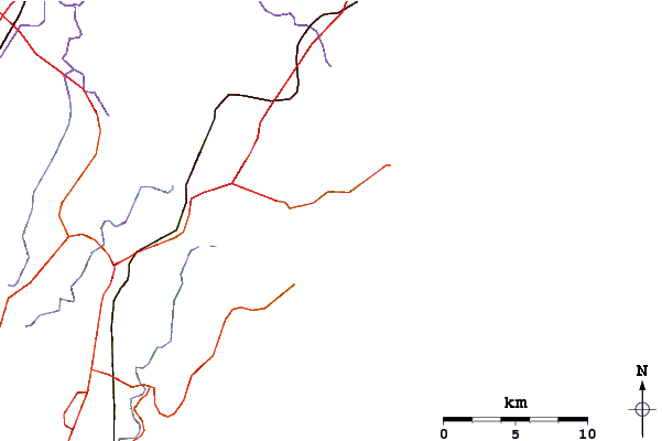 Routes et rivières à proximité Cronulla