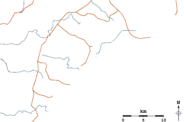 Routes et rivières à proximité Cudmirrah Reef