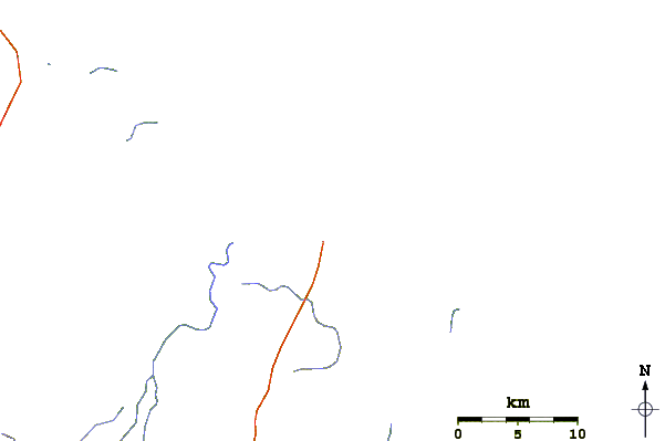 Routes et rivières à proximité Curral