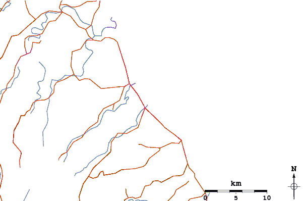 Routes et rivières à proximité Currumbin Point