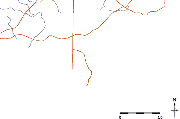 Routes et rivières à proximité D'Estrees Bay