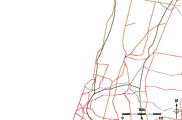 Routes et rivières à proximité Dabush