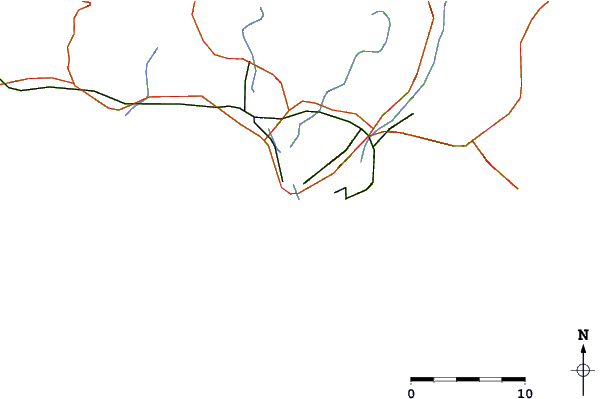 Routes et rivières à proximité Dadonghai