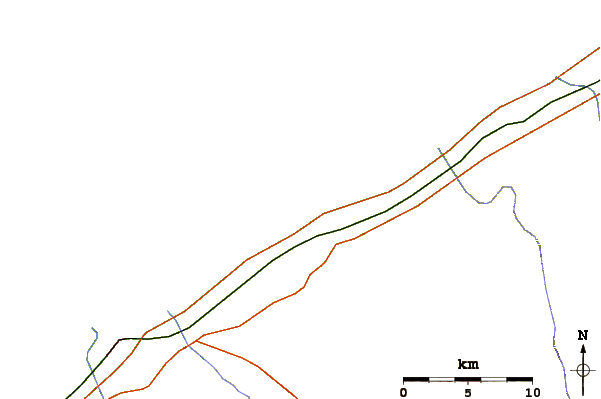 Routes et rivières à proximité Dahomey