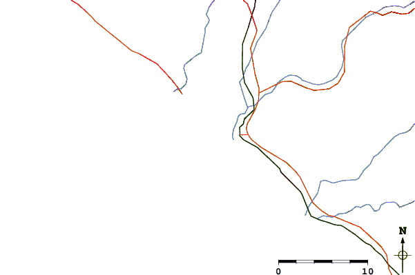 Routes et rivières à proximité Dana Point