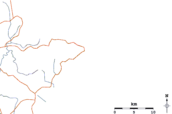 Routes et rivières à proximité Daniels Reef