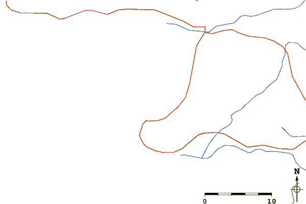 Routes et rivières à proximité De Kelders