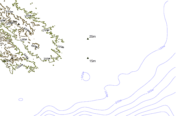Littoral autour Destiladeros