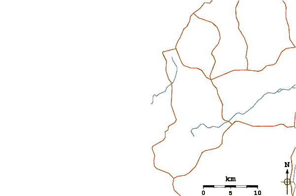 Routes et rivières à proximité Diria